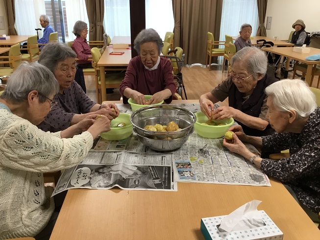 じゃがいもパーティー　準備